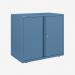 Bisley 800mm wide Essentials Office Cupboard (1 shelf) Bisley Blue