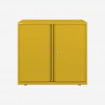 Bisley 800mm wide Essentials Office Cupboard (1 shelf) Yellow