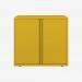 Bisley 800mm wide Essentials Office Cupboard (1 shelf) Yellow