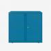 Bisley 800mm wide Essentials Office Cupboard (1 shelf) Azure