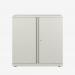 Bisley 800mm wide Essentials Office Cupboard (1 shelf) Chalk