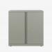Bisley 800mm wide Essentials Office Cupboard (1 shelf) Goose Grey