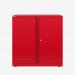 Bisley 800mm wide Essentials Office Cupboard (1 shelf) Cardinal Red