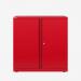 Bisley 800mm wide Essentials Office Cupboard (1 shelf) Cardinal Red