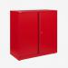 Bisley 800mm wide Essentials Office Cupboard (1 shelf) Cardinal Red