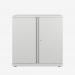 Bisley 800mm wide Essentials Office Cupboard (1 shelf) Traffic White