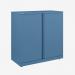 Bisley 800mm wide Essentials Office Cupboard (1 shelf) Bisley Blue