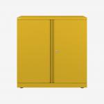 Bisley 800mm wide Essentials Office Cupboard (1 shelf) Yellow