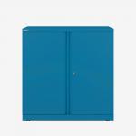 Bisley 800mm wide Essentials Office Cupboard (1 shelf) Azure