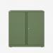 Bisley 800mm wide Essentials Office Cupboard (1 shelf) Olive Green