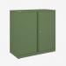Bisley 800mm wide Essentials Office Cupboard (1 shelf) Olive Green