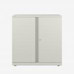 Bisley 800mm wide Essentials Office Cupboard (1 shelf) Chalk