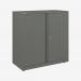Bisley 800mm wide Essentials Office Cupboard (1 shelf) Slate