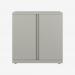 Bisley 800mm wide Essentials Office Cupboard (1 shelf) Light Grey