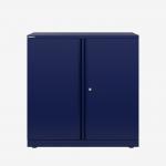 Bisley 800mm wide Essentials Office Cupboard (1 shelf) Oxford Blue