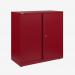 Bisley 800mm wide Essentials Office Cupboard (1 shelf) Cardinal Red