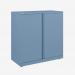 Bisley 800mm wide Essentials Office Cupboard (1 shelf) Bisley Blue