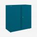 Bisley 800mm wide Essentials Office Cupboard (1 shelf) Azure
