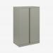 Bisley 800mm wide Essentials Office Cupboard (2 shelves) Goose Grey