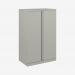 Bisley 800mm wide Essentials Office Cupboard (2 shelves) Light Grey