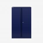 Bisley 800mm wide Essentials Office Cupboard (2 shelves) Oxford Blue