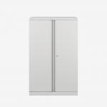 Bisley 800mm wide Essentials Office Cupboard (2 shelves) Traffic White
