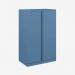 Bisley 800mm wide Essentials Office Cupboard (2 shelves) Bisley Blue