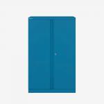 Bisley 800mm wide Essentials Office Cupboard (2 shelves) Azure