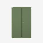Bisley 800mm wide Essentials Office Cupboard (2 shelves) Olive Green