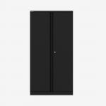 Bisley 800mm wide Essentials Office Cupboard (3 shelves) Black