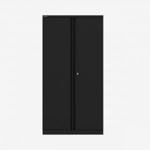 Bisley 800mm wide Essentials Office Cupboard 3 shelves Black