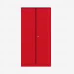 Bisley 800mm wide Essentials Office Cupboard (3 shelves) Cardinal Red