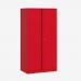 Bisley 800mm wide Essentials Office Cupboard (3 shelves) Cardinal Red