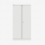 Bisley 800mm wide Essentials Office Cupboard (3 shelves) Traffic White