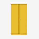 Bisley 800mm wide Essentials Office Cupboard (3 shelves) Yellow