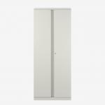 Bisley 800mm wide Essentials Office Cupboard (4 shelves) Chalk