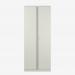 Bisley 800mm wide Essentials Office Cupboard (4 shelves) Chalk