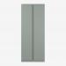 Bisley 800mm wide Essentials Office Cupboard (4 shelves) Bisley Silver