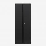 Bisley 800mm wide Essentials Office Cupboard (4 shelves) Black