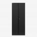 Bisley 800mm wide Essentials Office Cupboard (4 shelves) Black