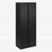 Bisley 800mm wide Essentials Office Cupboard (4 shelves) Black