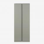 Bisley 800mm wide Essentials Office Cupboard (4 shelves) Goose Grey
