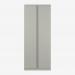 Bisley 800mm wide Essentials Office Cupboard (4 shelves) Light Grey
