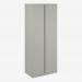 Bisley 800mm wide Essentials Office Cupboard (4 shelves) Light Grey