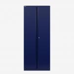 Bisley 800mm wide Essentials Office Cupboard (4 shelves) Oxford Blue