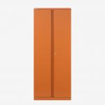 Bisley 800mm wide Essentials Office Cupboard (4 shelves) Bisley Orange