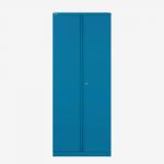 Bisley 800mm wide Essentials Office Cupboard (4 shelves) Azure