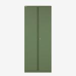 Bisley 800mm wide Essentials Office Cupboard (4 shelves) Olive Green