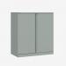 Bisley 914mm wide Essentials Office Cupboard (1 shelf) Bisley Silver