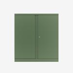 Bisley 914mm wide Essentials Office Cupboard (1 shelf) Olive Green